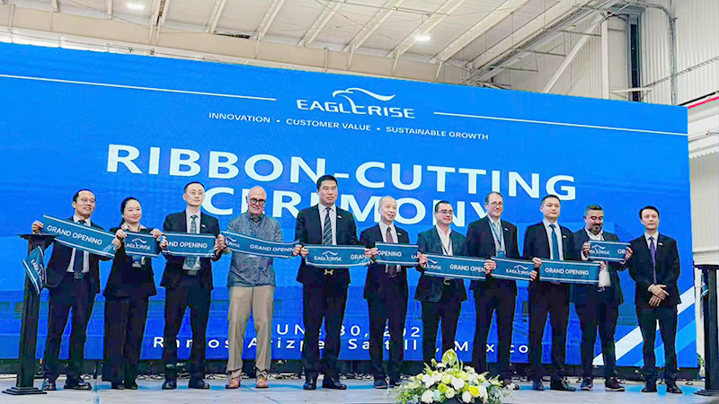 Gran inauguración de la planta de Eaglerise Mexico NET ELECTRIC